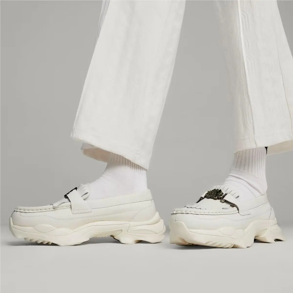 Puma shoes - Puma Palomo X Nitefox Loafers - 39684001 - White 3