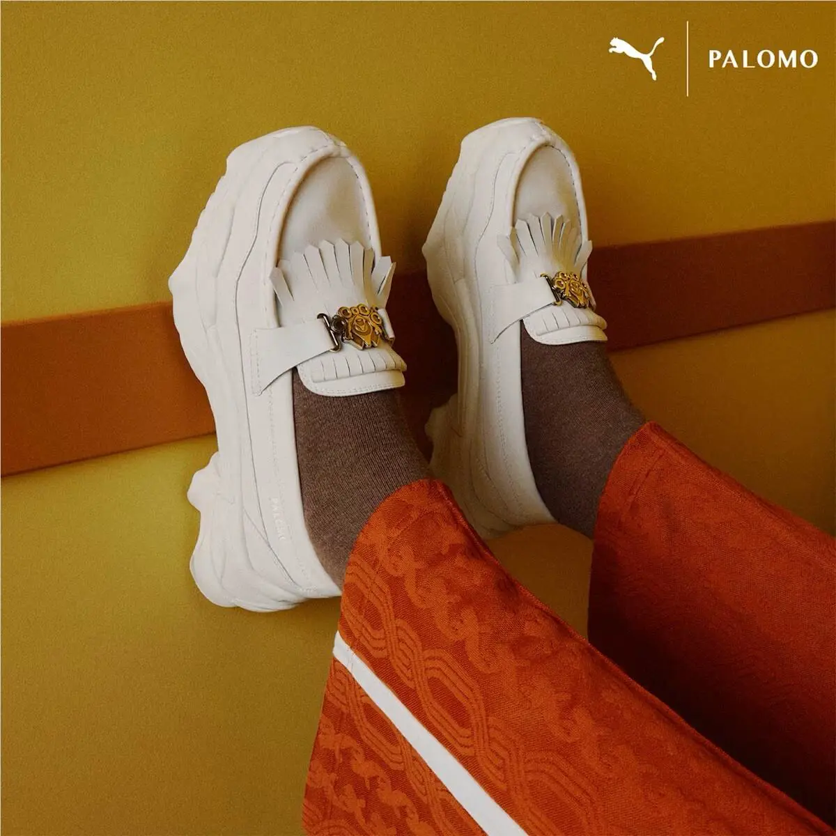 Puma shoes - Puma Palomo X Nitefox Loafers - 39684001 - White 7