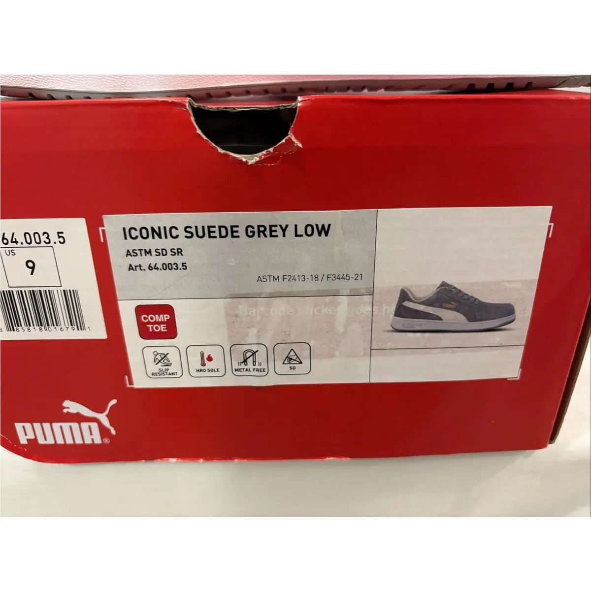 Puma shoes - 640035 - 640035 - Grey (UPC: 885818016791) 9
