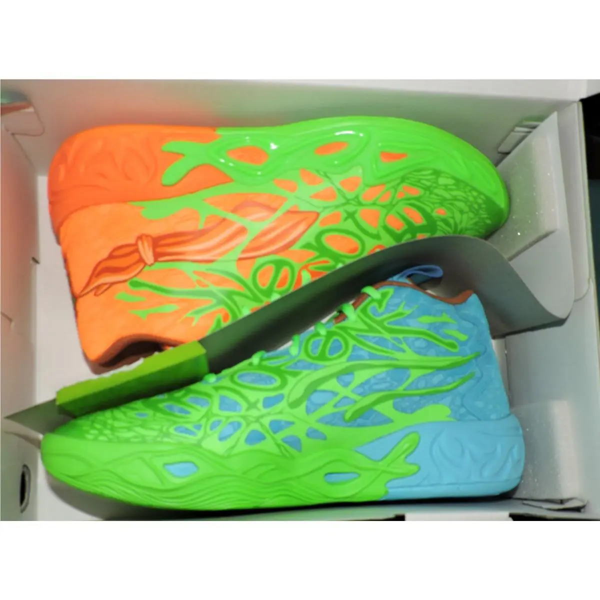 Puma shoes - PUMA MB 04 - 312055-01 - Green 2