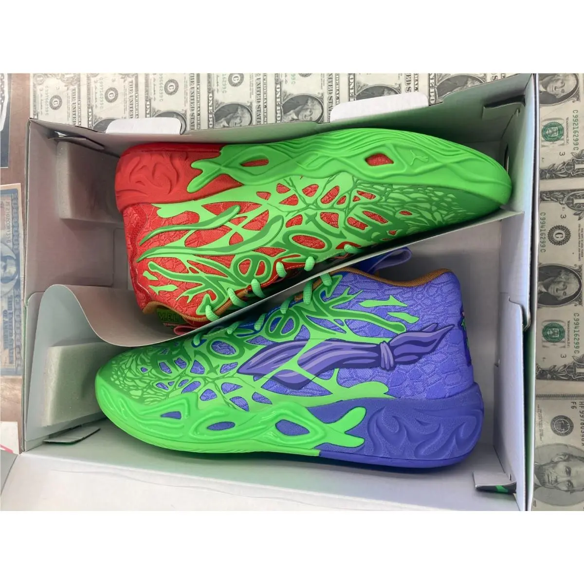 Teenage Mutant Ninja Turtles x Puma MB.04 Donatello Raphael 312055-01 sz 10.5