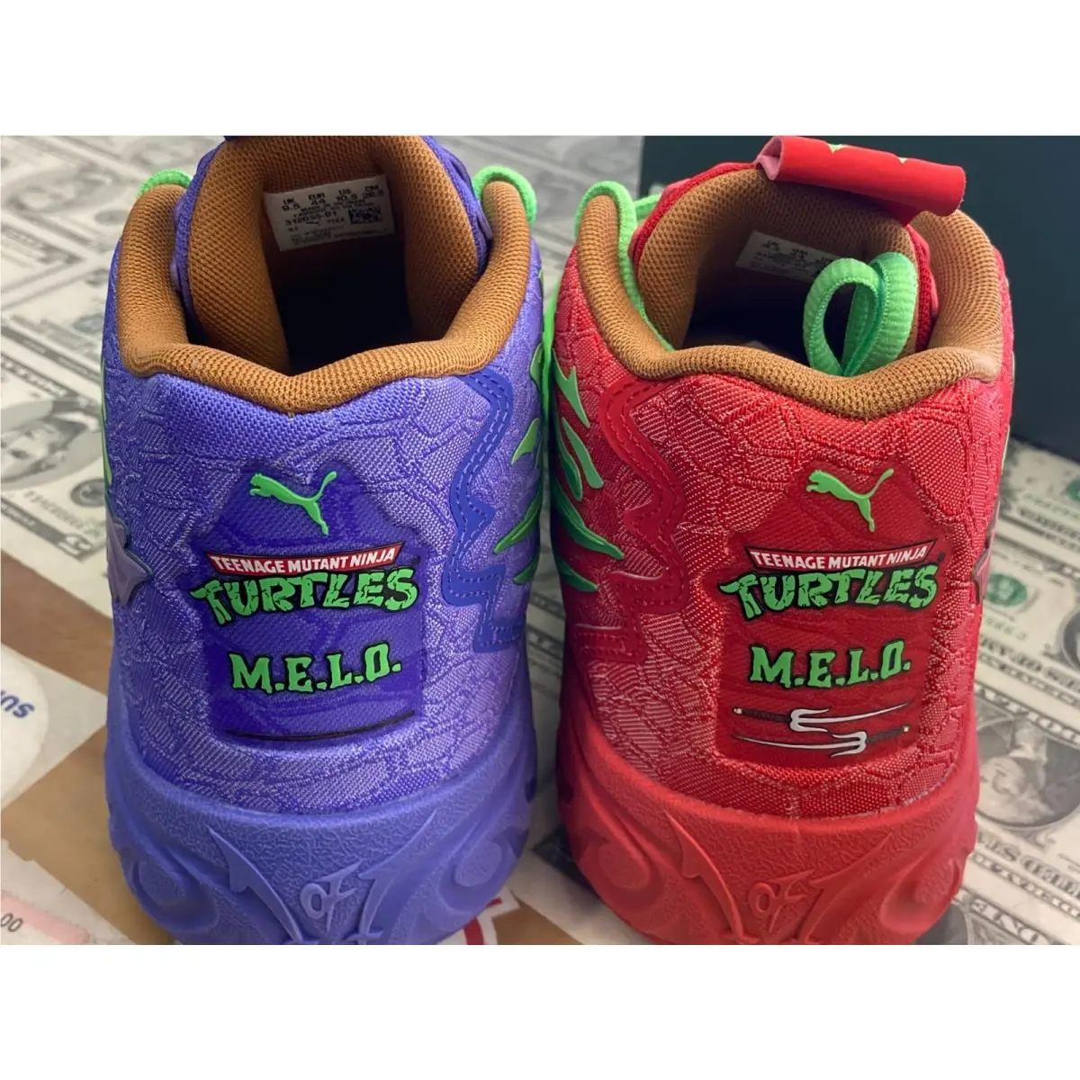 Puma shoes - Teenage Mutant Ninja Turtles x Puma MB.04 - 312055-01 - Green 4
