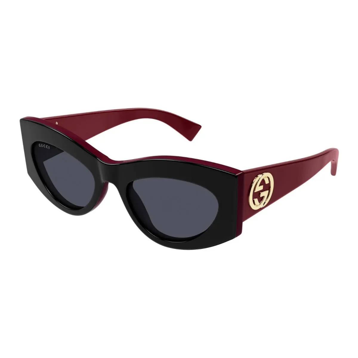 Gucci GG1843S Black Red/grey 006 Sunglasses