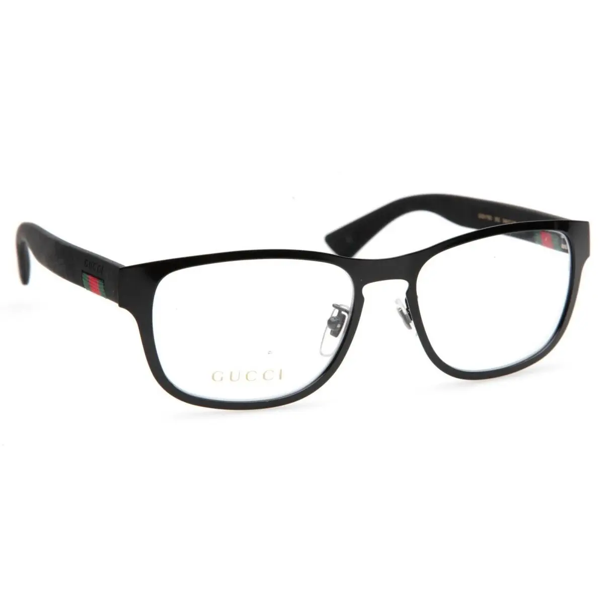 Gucci Frames Black Metal Eyeglasses GG01750 54 mm Men`s Fashion Glasses