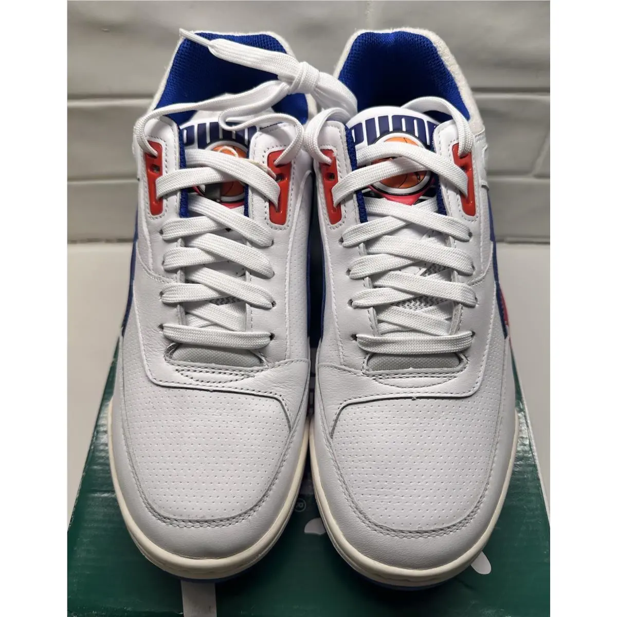 Puma shoes - PUMA Palace Guard - Palace Guard - Puma 3769587-01 - Puma White / Surf The Web / Red 3