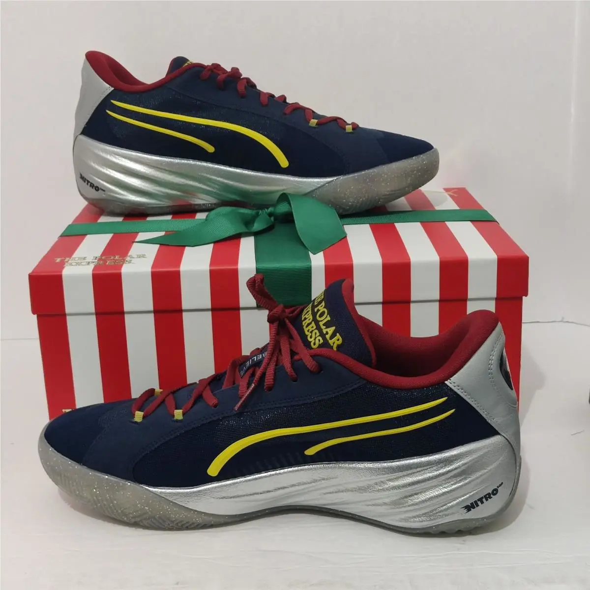 Puma shoes - PUMA All-Pro Nitro - Nitro - 310396-01 - Blue (UPC: 197670425926) 0