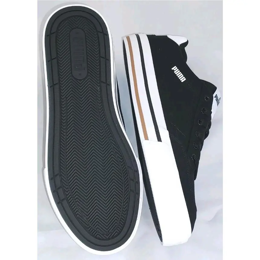 Puma shoes - Basics - Basics - 395020-03 - White - White/Black 1