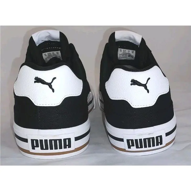 Puma shoes - Basics - Basics - 395020-03 - White - White/Black 4