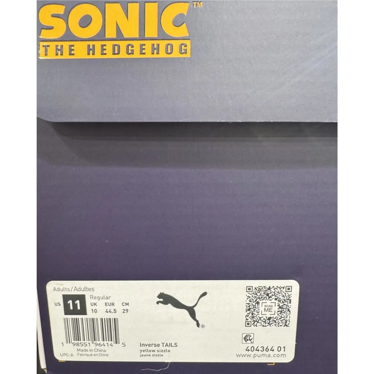 Puma shoes - × Sonic Inhale Tales - Sonic Inhale Tales - Yellow 7