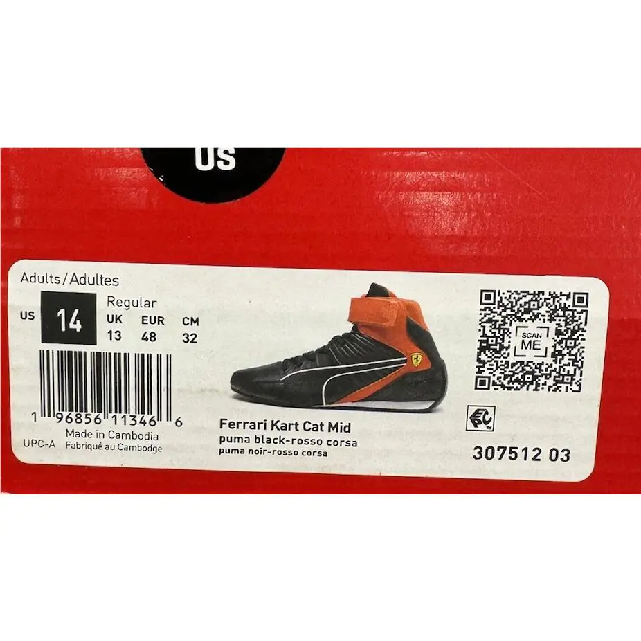 Puma shoes - Ferrari Kart Cat RL - Ferrari Kart Cat - Black 7