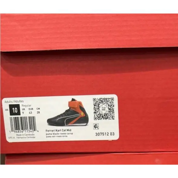 Puma shoes - Ferrari Kart Cat RL - Ferrari Kart Cat - Red 7