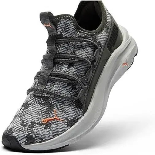 Puma shoes - PUMA Softride One4All - Softride - For All Grey / Camo / Vibrant Orange (UPC: 197672685564) 2
