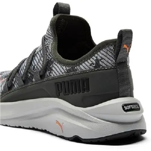 Puma shoes - PUMA Softride One4All - Softride - For All Grey / Camo / Vibrant Orange (UPC: 197672685564) 1