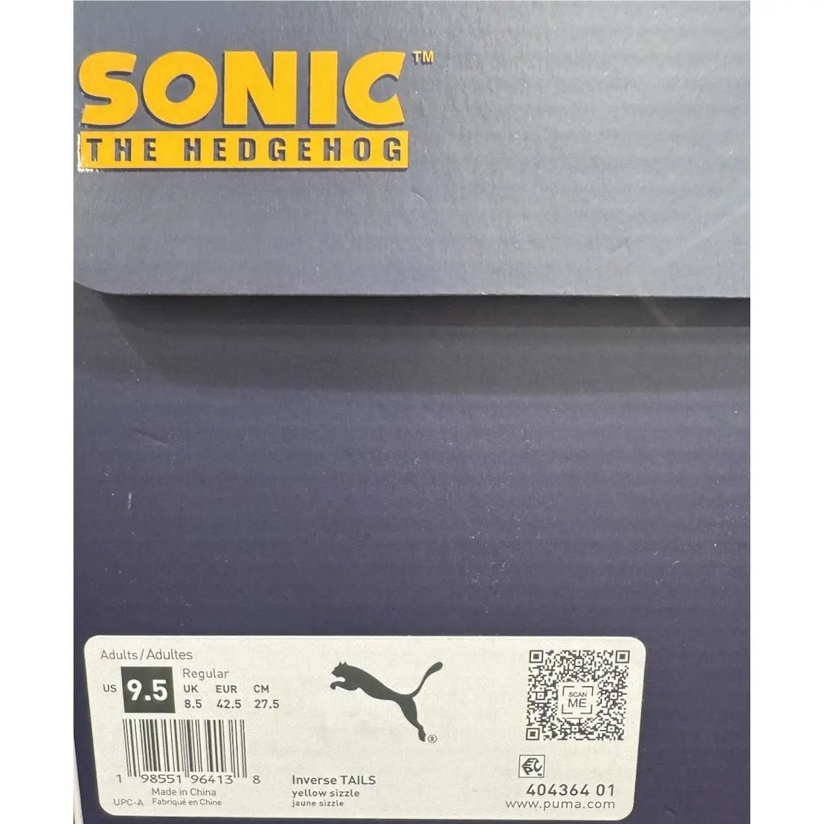 Puma shoes - × Sonic Inhale Tales - Sonic Inhale Tales - Yellow 7