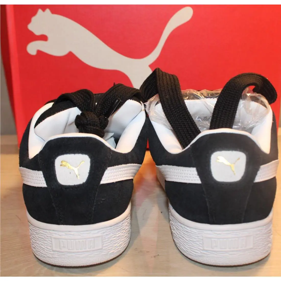 Puma shoes - Puma Suede XL - Suede - Black 3