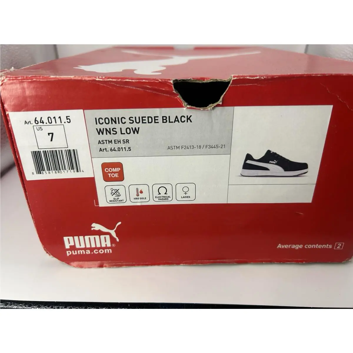 Puma shoes - Puma Safety - Safety - Black 1