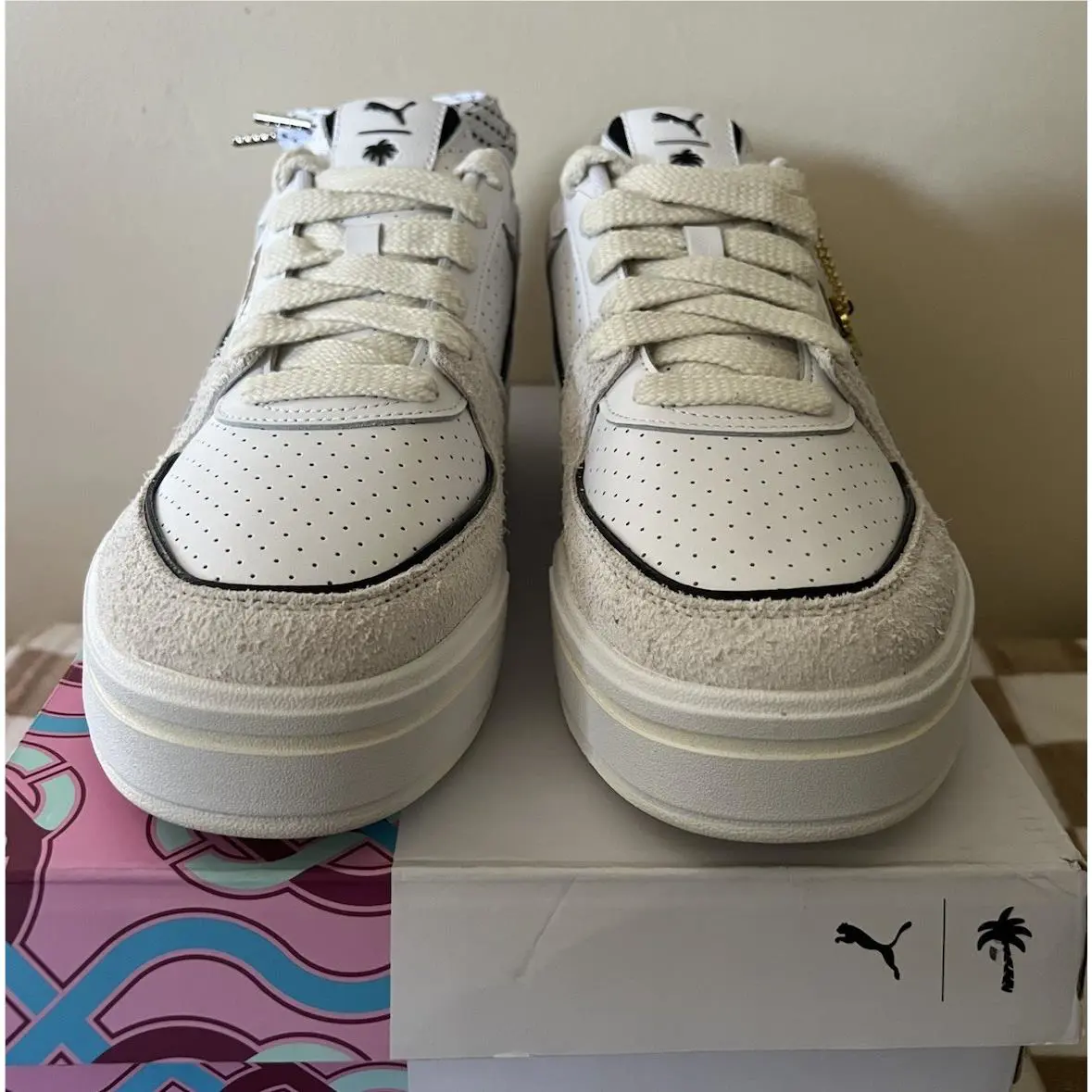 Puma shoes - PUMA Ca Pro X Ptc Lace Up - 39463501 - Puma White/Soft White 8