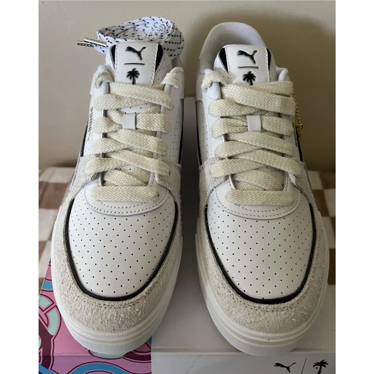 Puma shoes - PUMA Ca Pro X Ptc Lace Up - 39463501 - Puma White/Soft White 9
