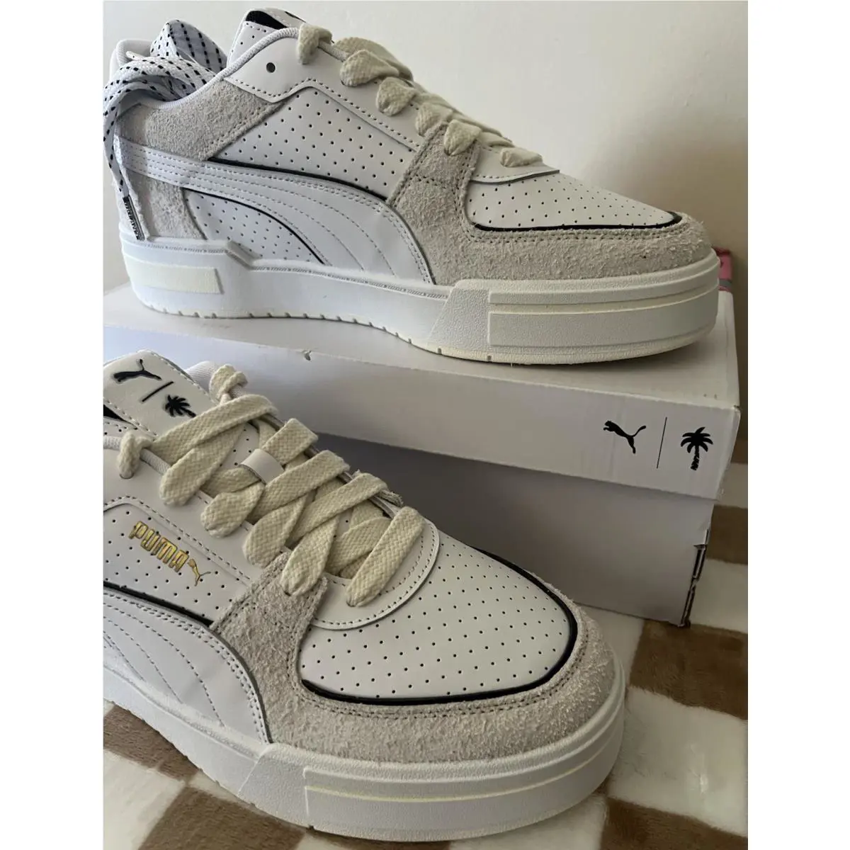 Puma shoes - PUMA Ca Pro X Ptc Lace Up - 39463501 - Puma White/Soft White 2