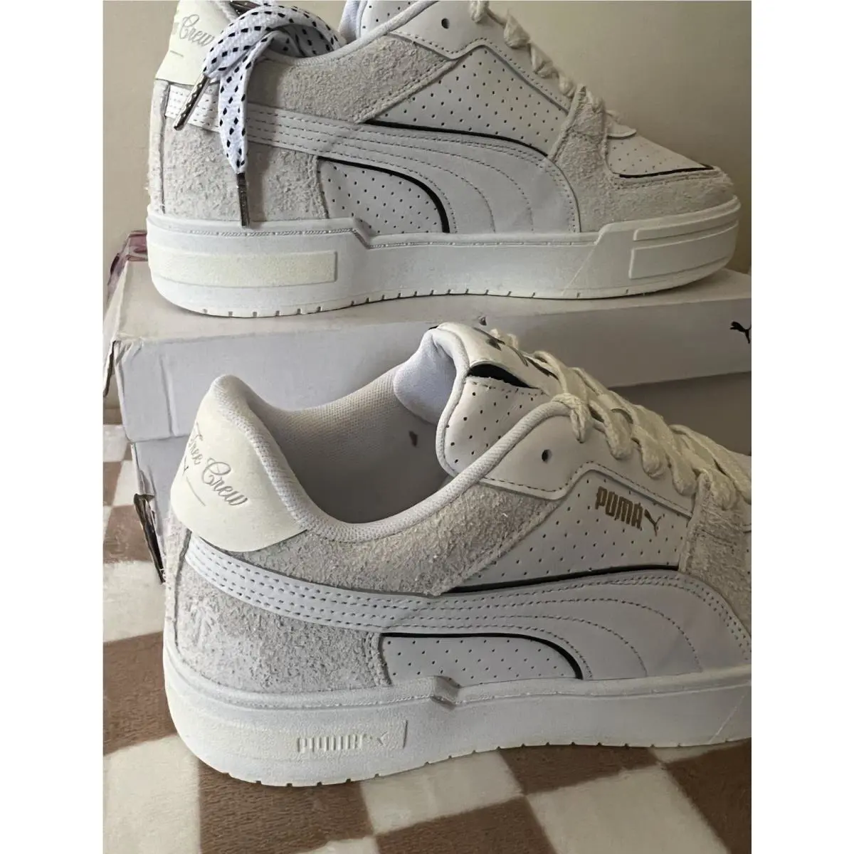 Puma shoes - PUMA Ca Pro X Ptc Lace Up - 39463501 - Puma White/Soft White 3