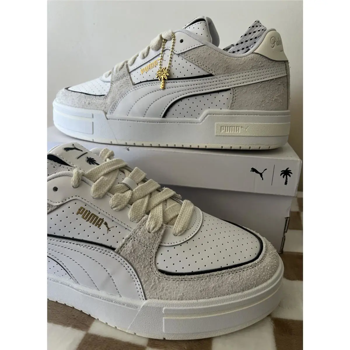 Puma shoes - PUMA Ca Pro X Ptc Lace Up - 39463501 - Puma White/Soft White 4