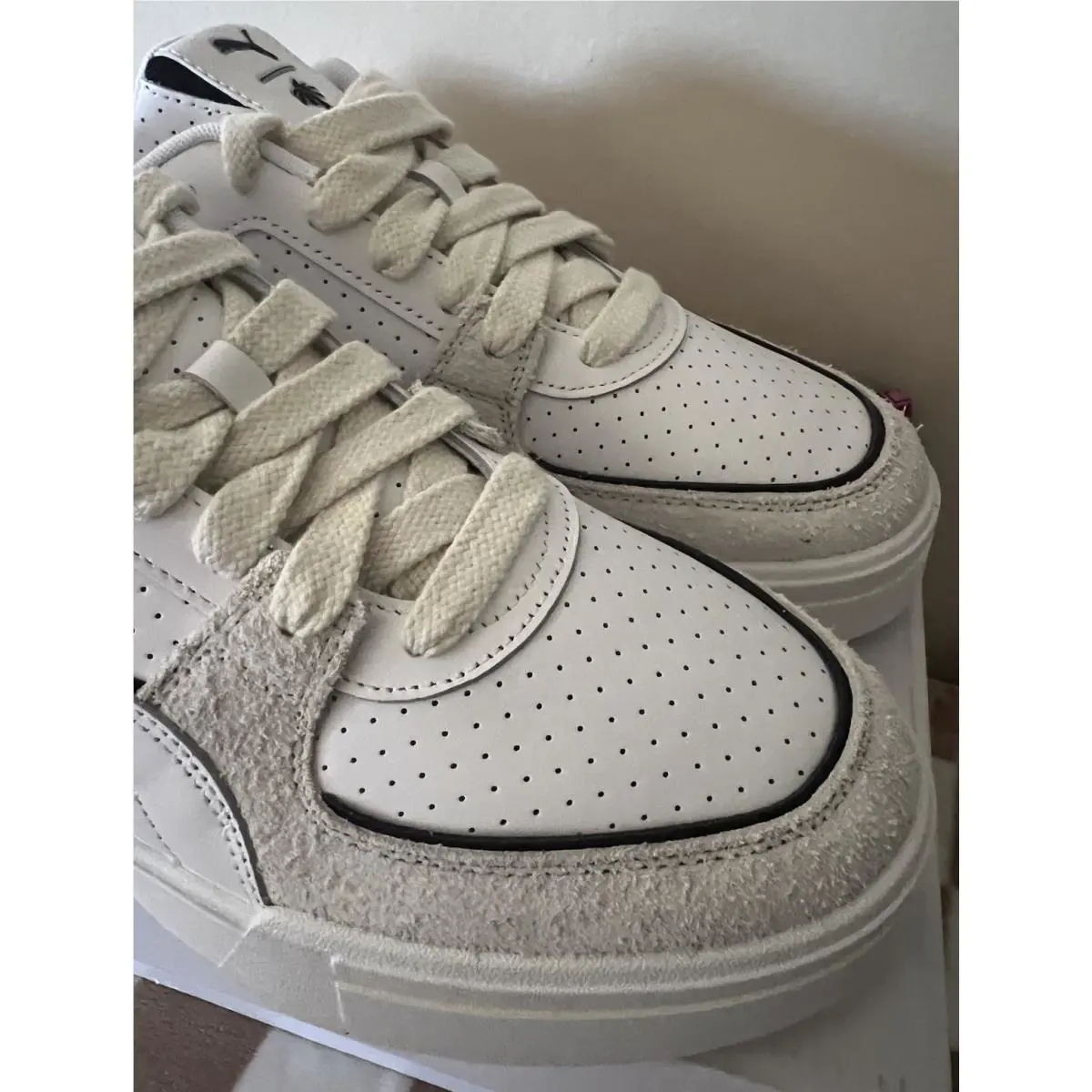 Puma shoes - PUMA Ca Pro X Ptc Lace Up - 39463501 - Puma White/Soft White 6