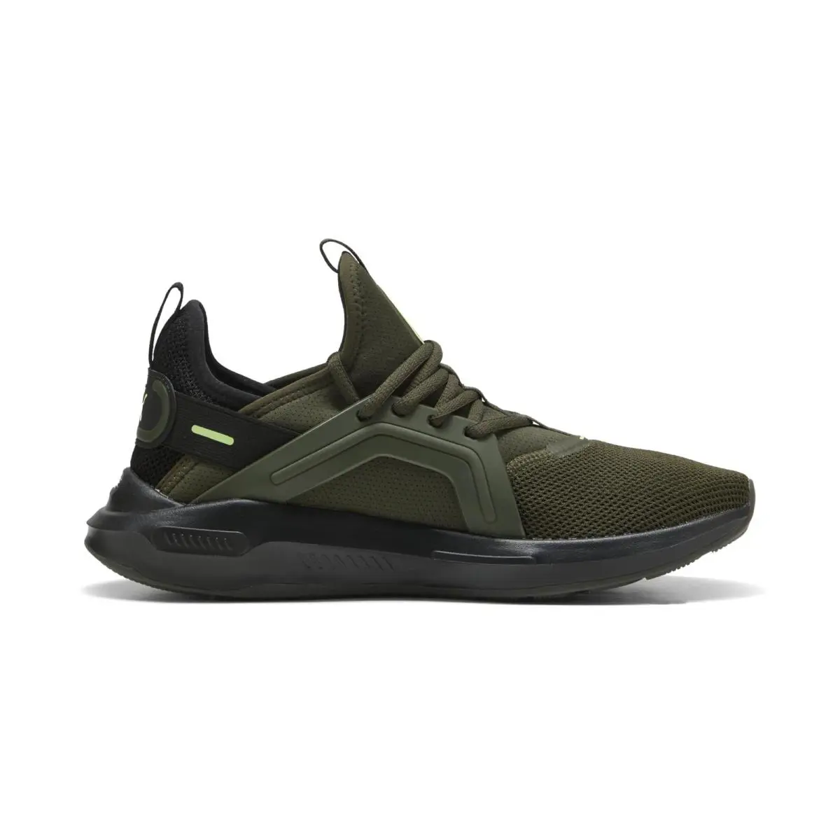 Puma shoes - Softride Enzo 5 Cross Training Shoes - 31109822 - Dark Olive-Black-Fizzy Light Ah25 (UPC: 198553210066) 2