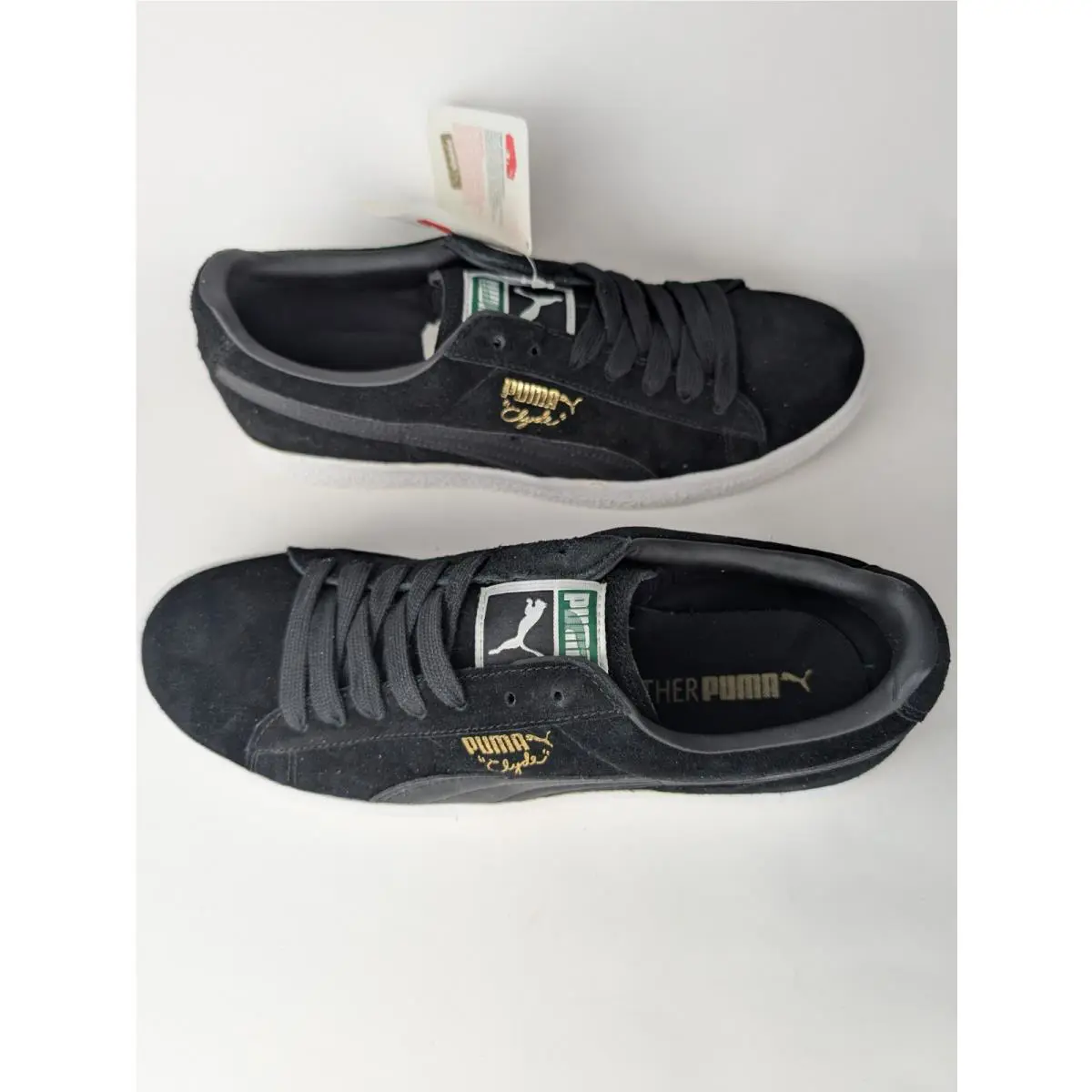Puma shoes - Puma Clyde OG - Clyde - 351907 13 - Black (UPC: 885921996447) 12