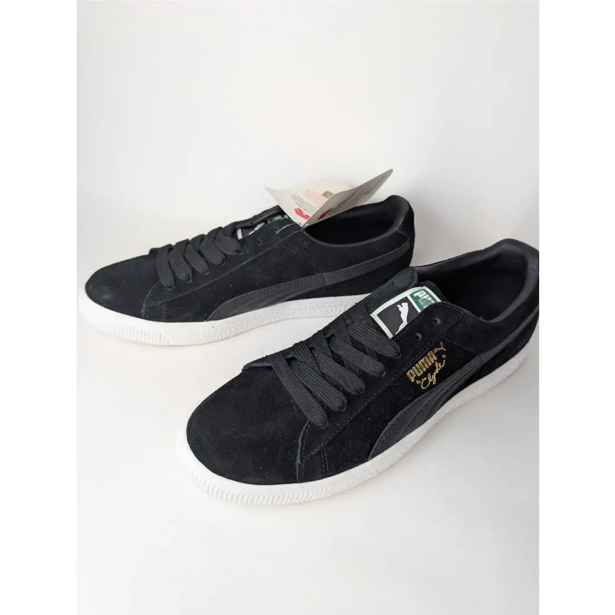Puma shoes - Puma Clyde OG - Clyde - 351907 13 - Black (UPC: 885921996447) 6