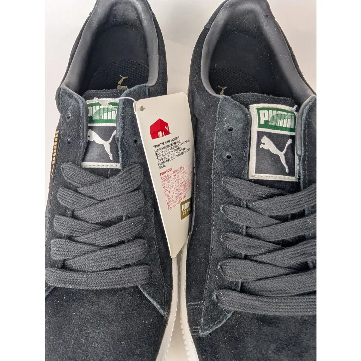 Puma shoes - Puma Clyde OG - Clyde - 351907 13 - Black (UPC: 885921996447) 11