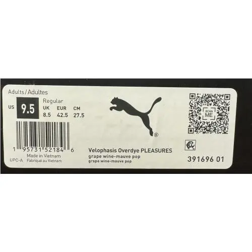 Puma shoes - Velophasis Overdye - Velophasis Overdye - Pink 6