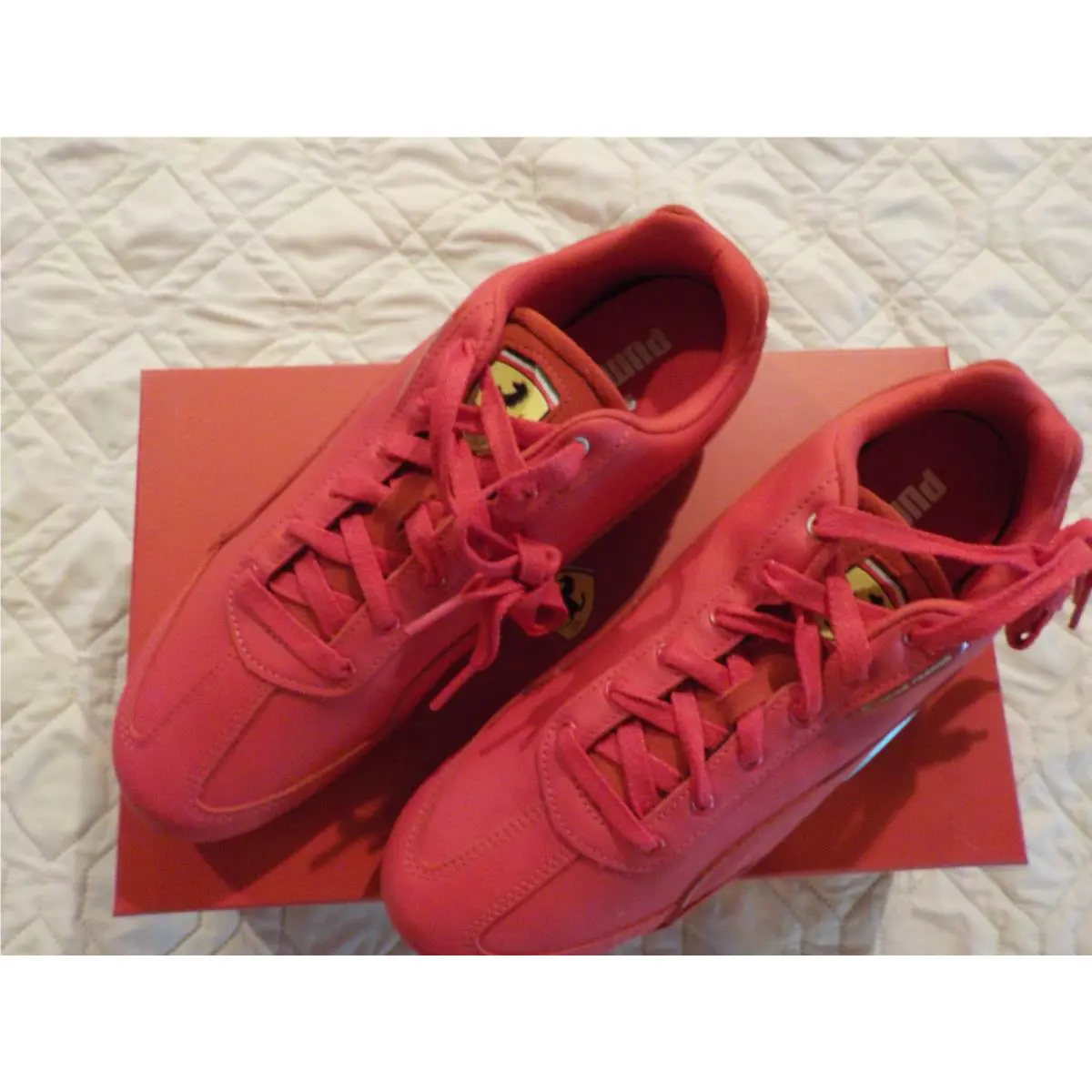 Puma shoes - PUMA Scuderia Ferrari Hp Speedcat Lace Up - 30890502 - Red (UPC: 198551866142) 1