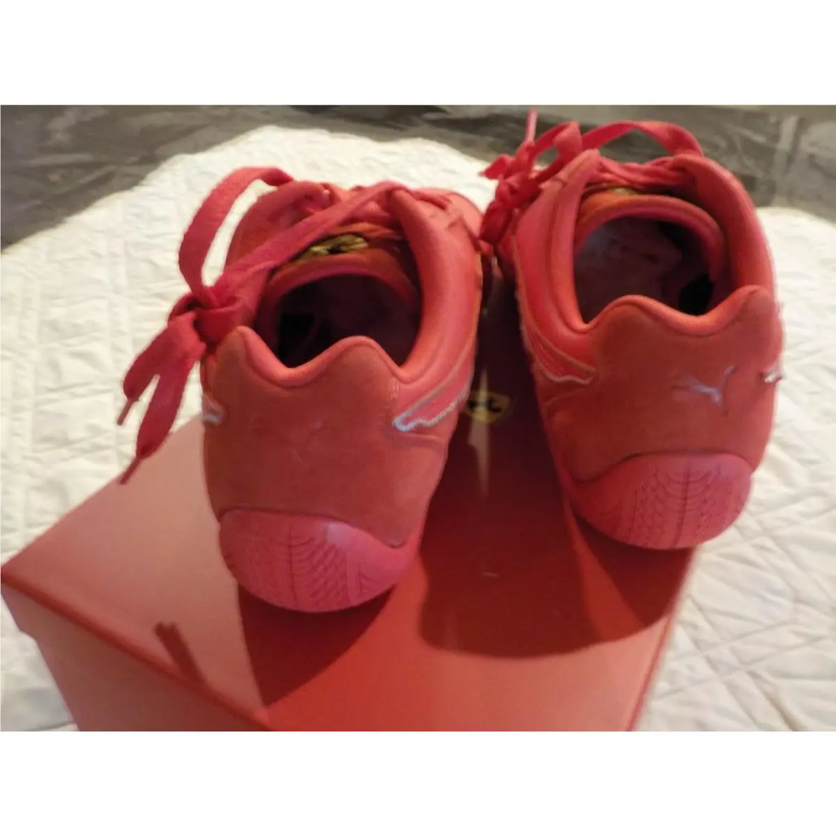 Puma shoes - PUMA Scuderia Ferrari Hp Speedcat Lace Up - 30890502 - Red (UPC: 198551866142) 4