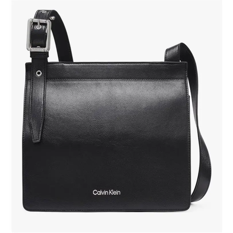 Calvin Klein Havana Novelty Organizational Crossbody Black/silver