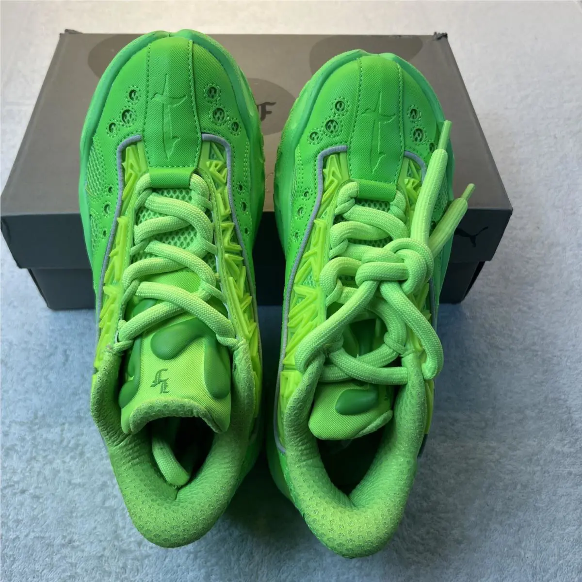 Puma shoes - PUMA La Francé Rnr Lace Up - 31227404 - Green 0