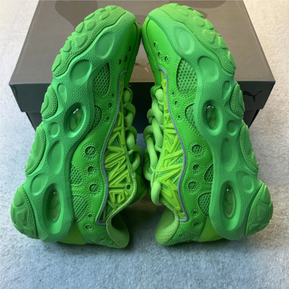 Puma shoes - PUMA La Francé Rnr Lace Up - 31227404 - Green 1
