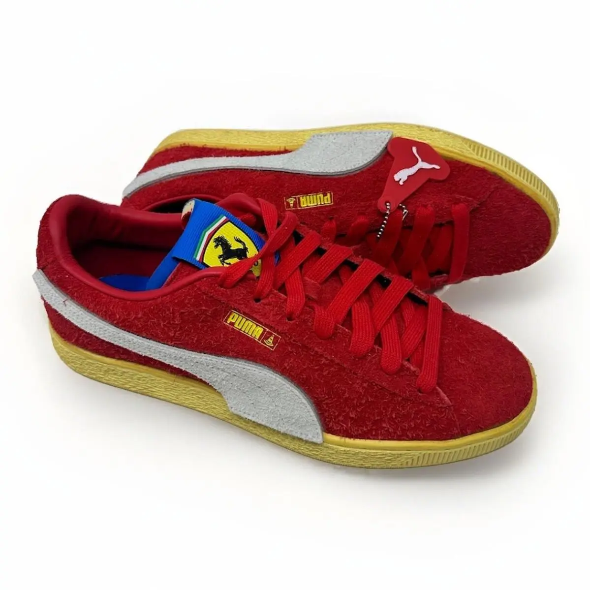 Puma shoes - Suede Ferrari Joshua Vides - Suede Ferrari Joshua Vides - 307999-01 - Red 8