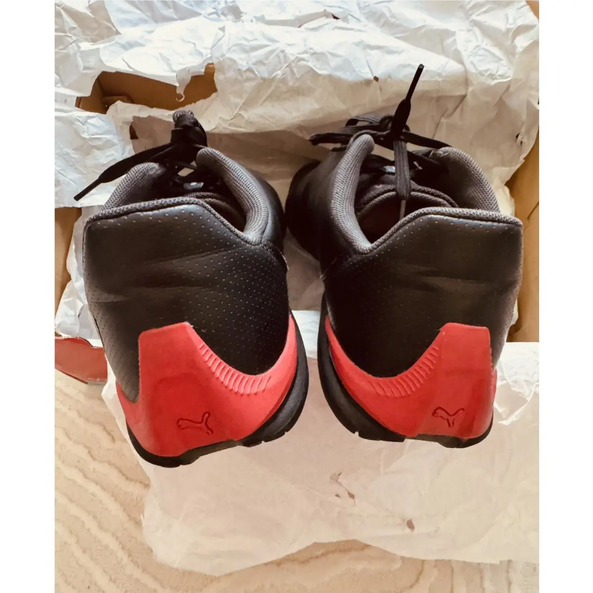 Puma shoes - Suede Ferrari Joshua Vides - Suede Ferrari Joshua Vides - 307999-01 - Red 6