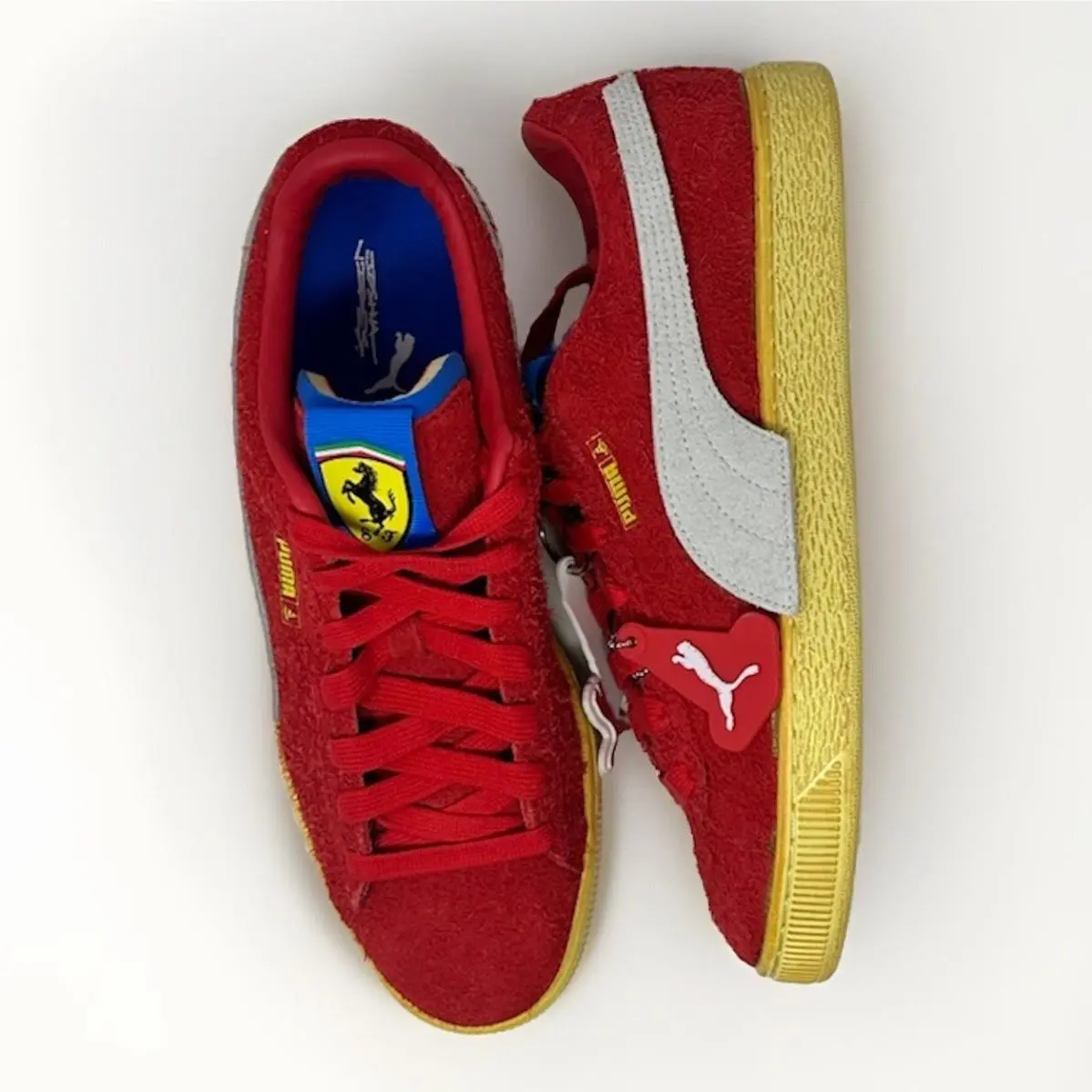 Puma shoes - Suede Ferrari Joshua Vides - Suede Ferrari Joshua Vides - 307999-01 - Red 3