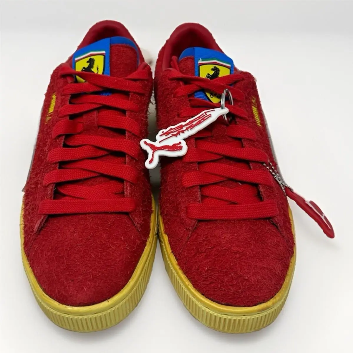 Puma shoes - Suede Ferrari Joshua Vides - Suede Ferrari Joshua Vides - 307999-01 - Red 4