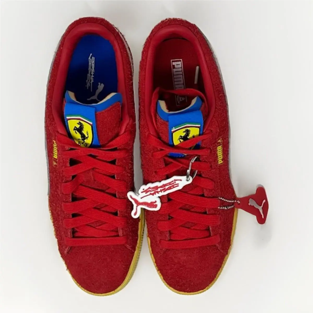 Puma shoes - Suede Ferrari Joshua Vides - Suede Ferrari Joshua Vides - 307999-01 - Red 5