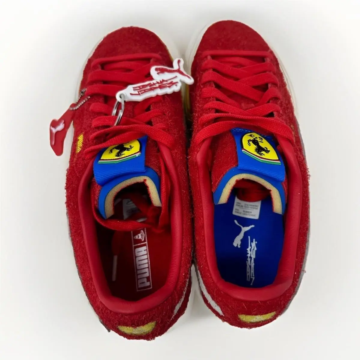 Puma shoes - Suede Ferrari Joshua Vides - Suede Ferrari Joshua Vides - 307999-01 - Red 7