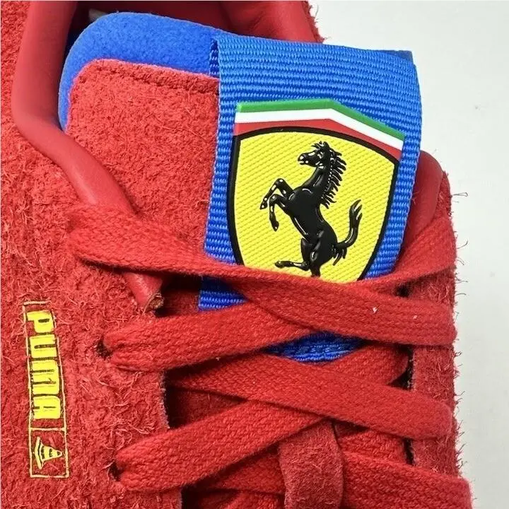 Puma shoes - Suede Ferrari Joshua Vides - Suede Ferrari Joshua Vides - 307999-01 - Red 12