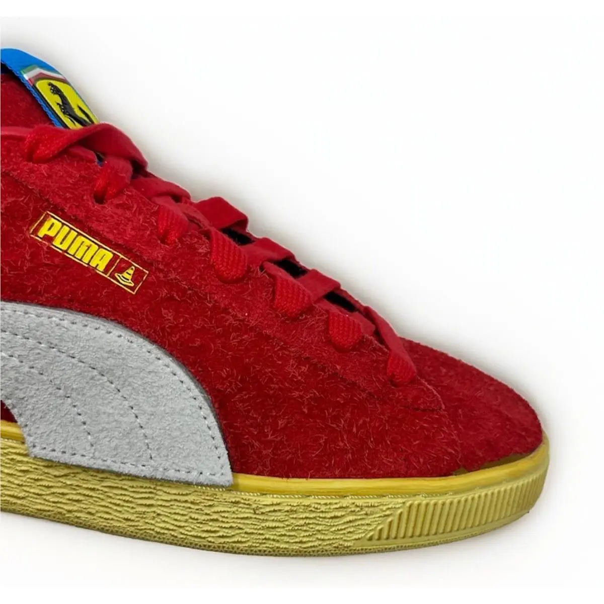 Puma shoes - Suede Ferrari Joshua Vides - Suede Ferrari Joshua Vides - 307999-01 - Red 13