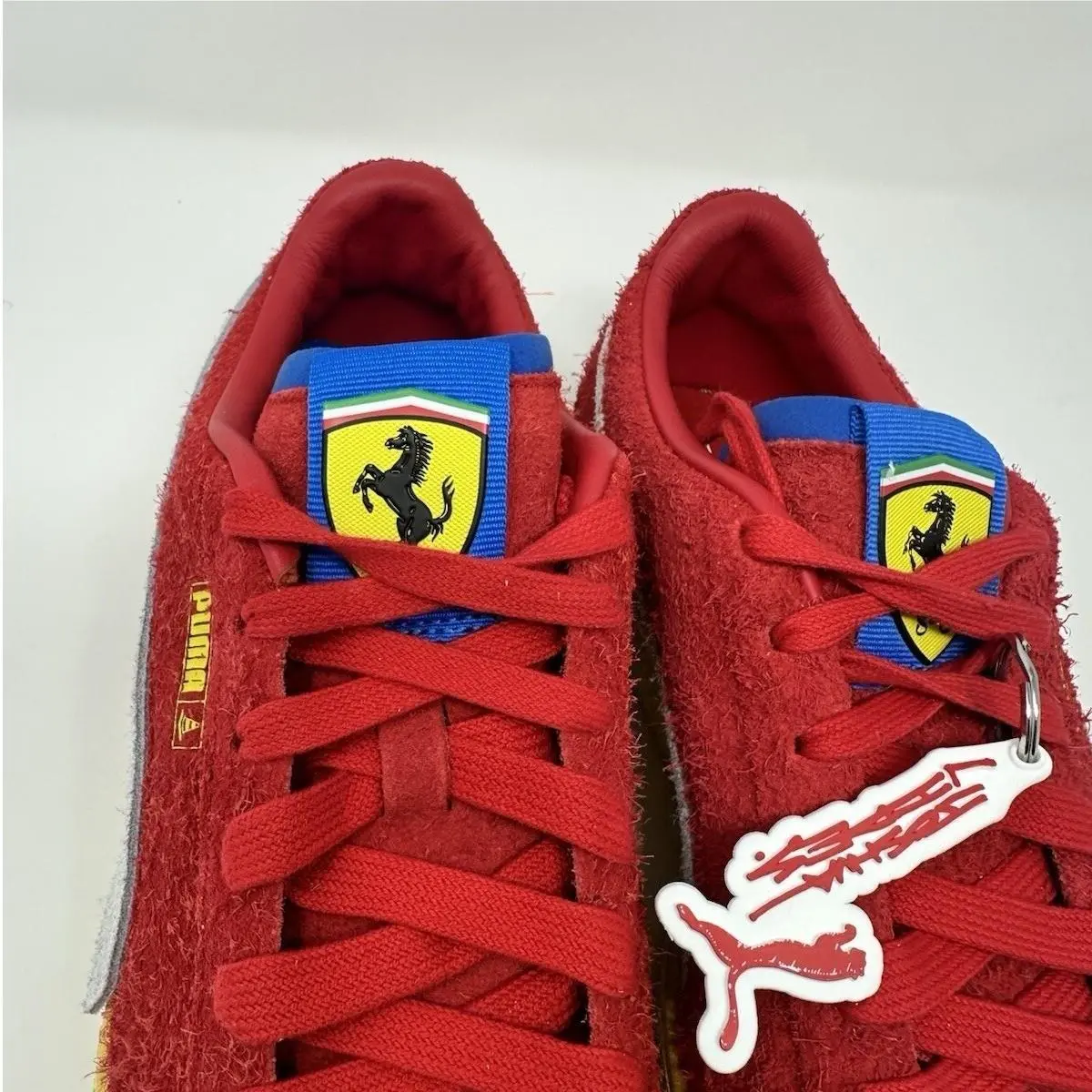 Puma shoes - Suede Ferrari Joshua Vides - Suede Ferrari Joshua Vides - 307999-01 - Red 6