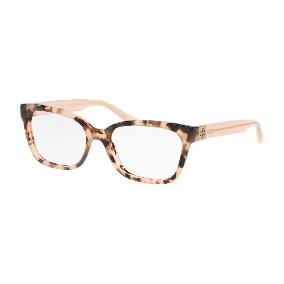 Tory Burch Square Woman Eyeglasses 0TY2084 1726 52mm Blush Tortoise