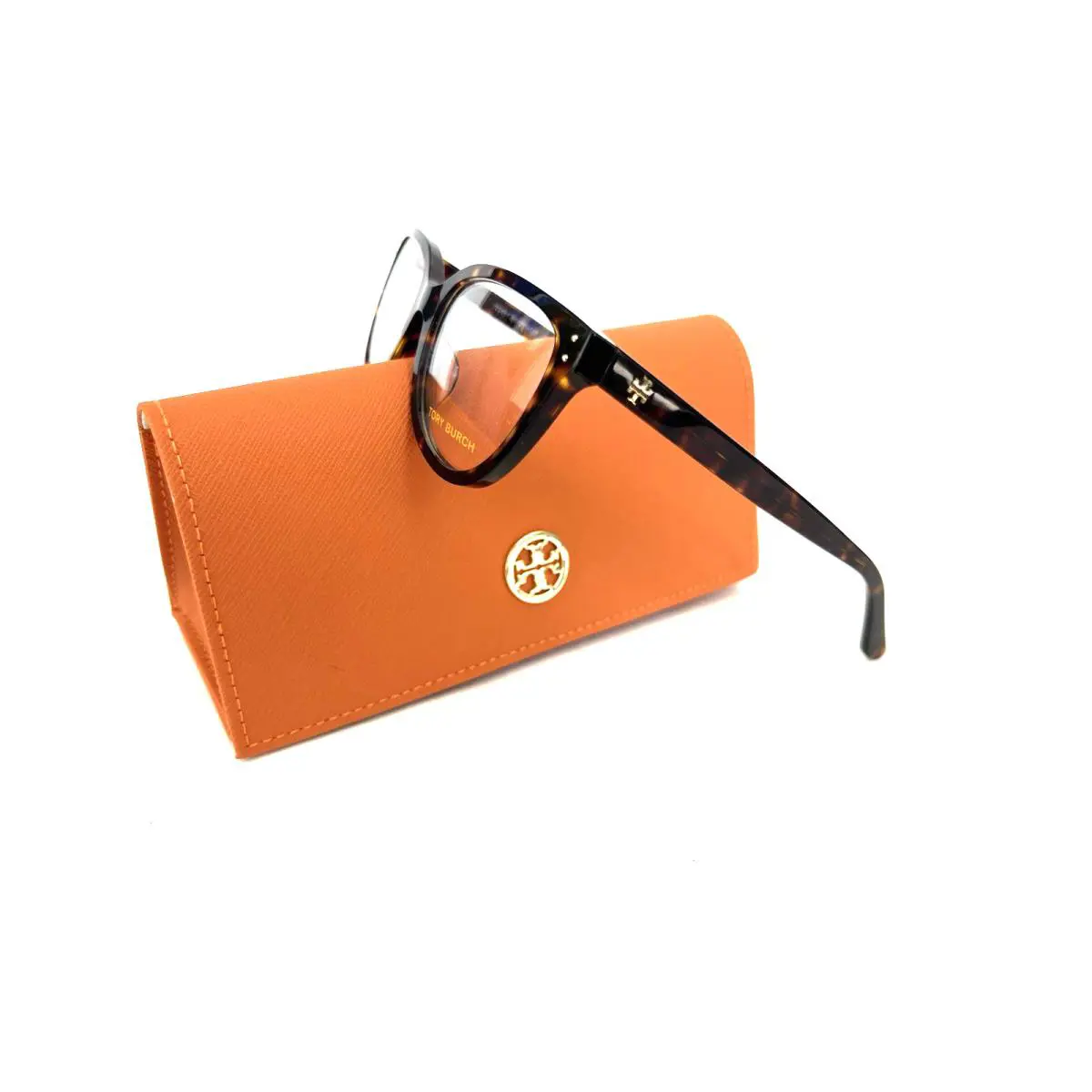 Tory Burch Frames Dark Tortoise Acetate TY2121U 1728 53 18 140 Eyeglasses