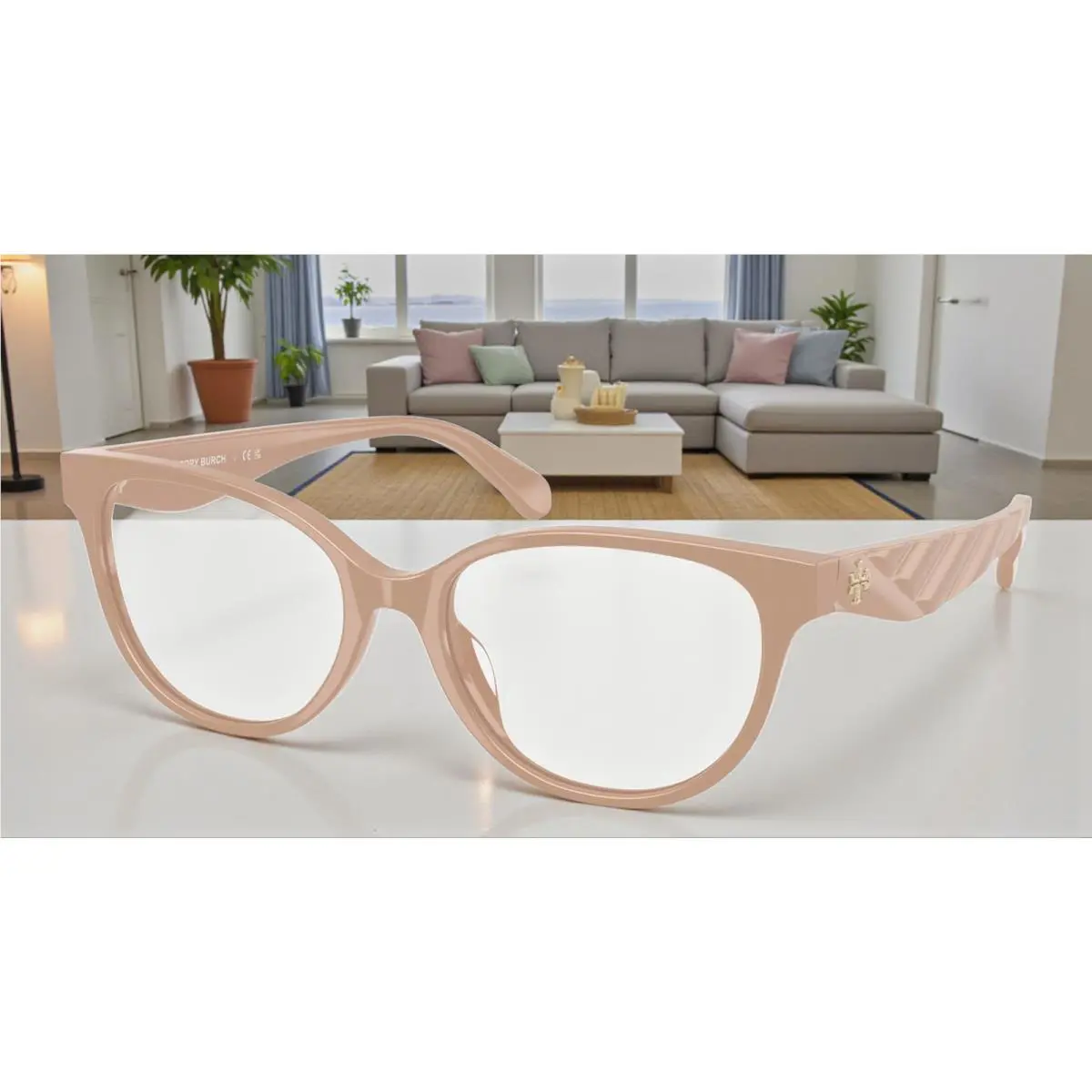 Tory Burch TY2157U 1915 Sand Demo Lens 53 mm Women`s Eyeglasses