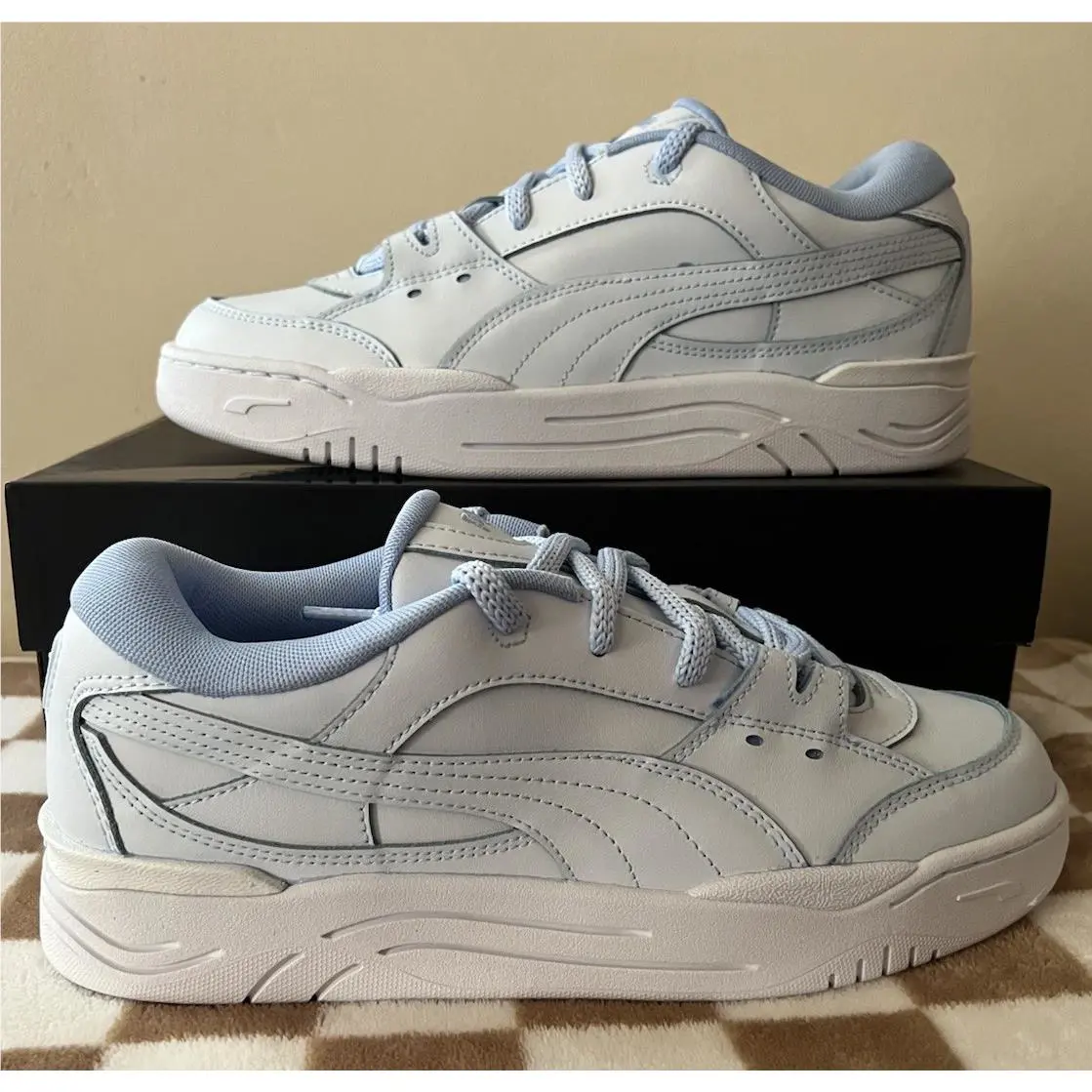 Puma shoes - PUMA 180 - 393941-01 - Icy Blue/White 1