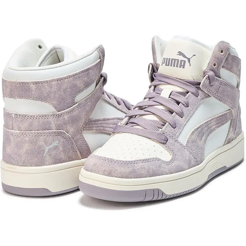 Puma shoes - Feather Gray/Plum Jam/Warm White (UPC: 198555263336) 1